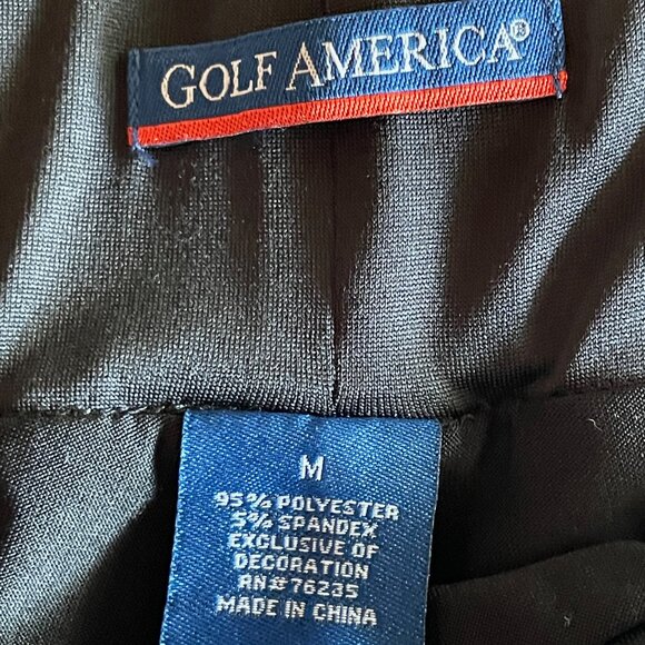 Golf America Skort, size Medium, Teal, black, red, white golf skort‎ - Picture 5 of 6